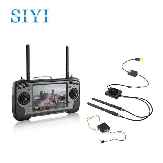 SIYI MK32 Enterprise Handheld Ground Station Controller Electric Installations for the Remote Control of Industrial Operations